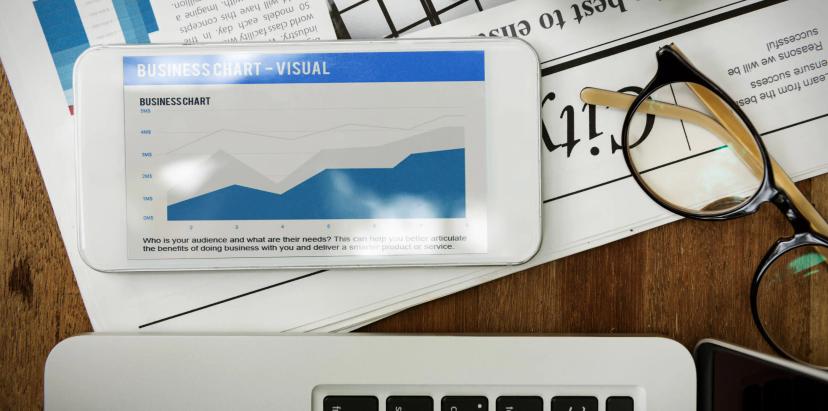 Calculator and glasses